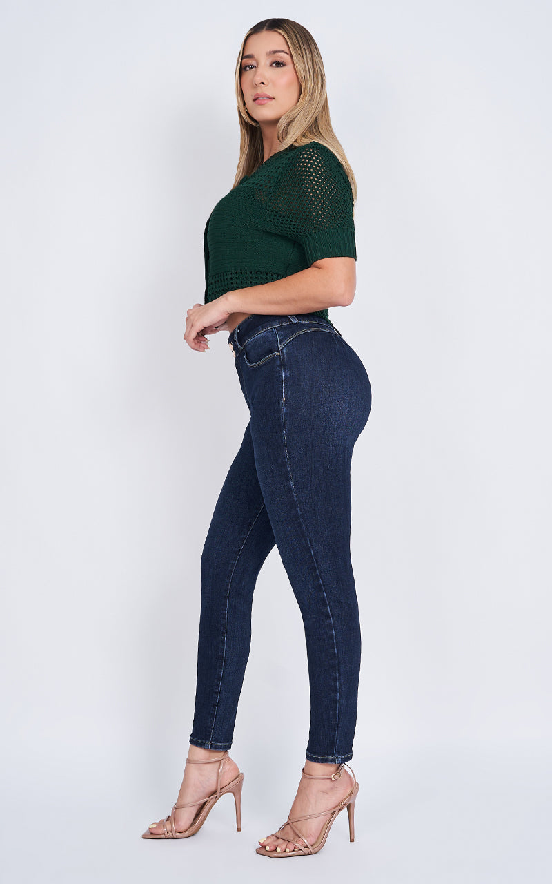 BASIC SKINNY ANKLE JEANS