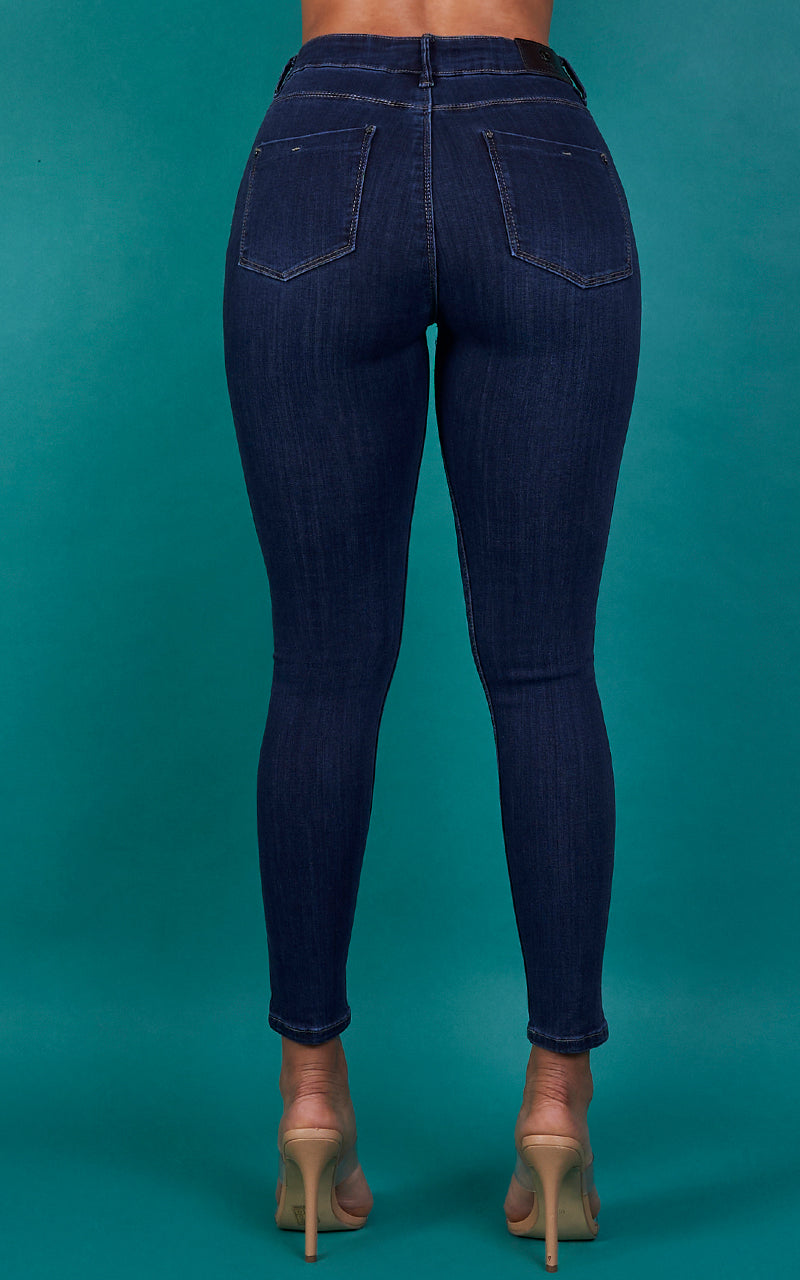 BASIC SKINNY ANKLE JEANS