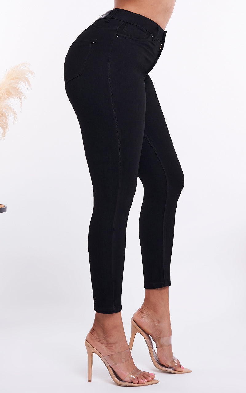 BASIC SKINNY ANKLE JEANS