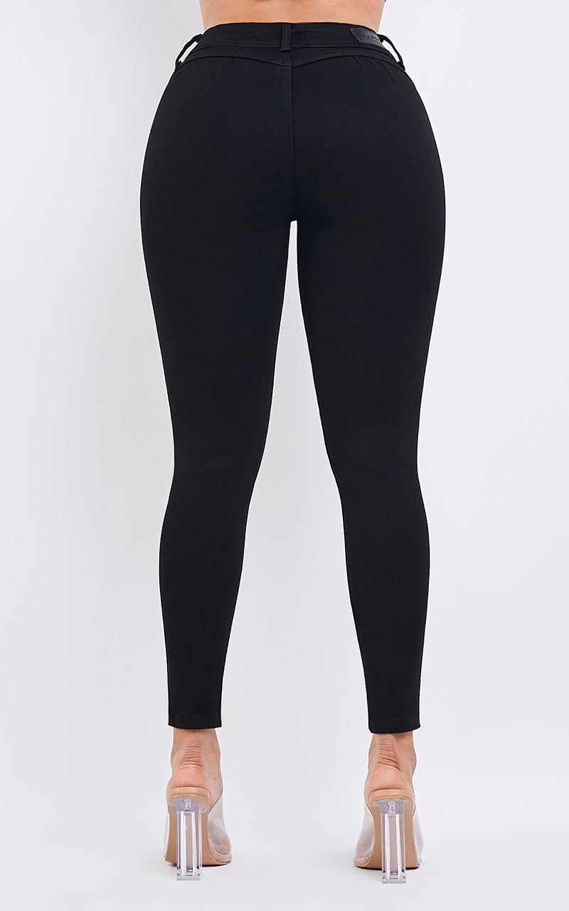 BASIC SKINNY ANKLE JEANS