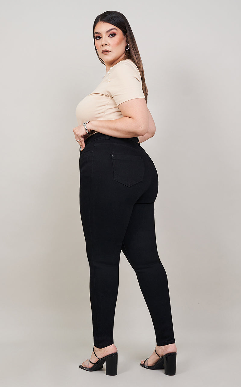 Plus Size Skinny Ankle Jeans