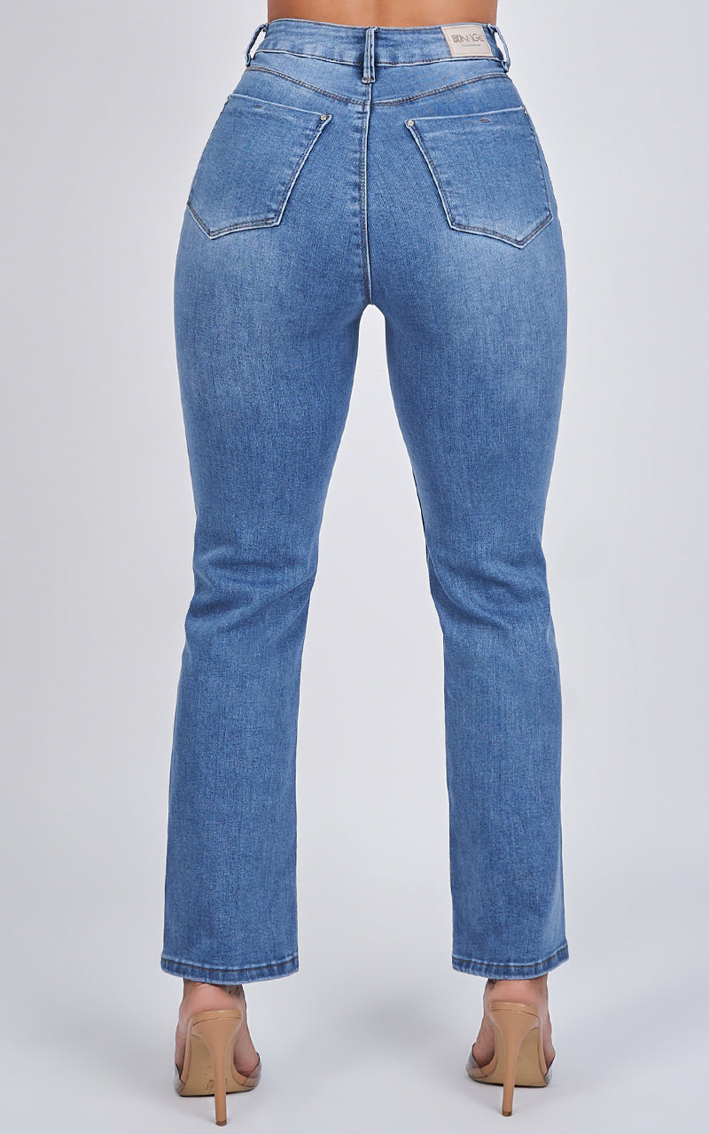 Basic Straight Ankle Jeans