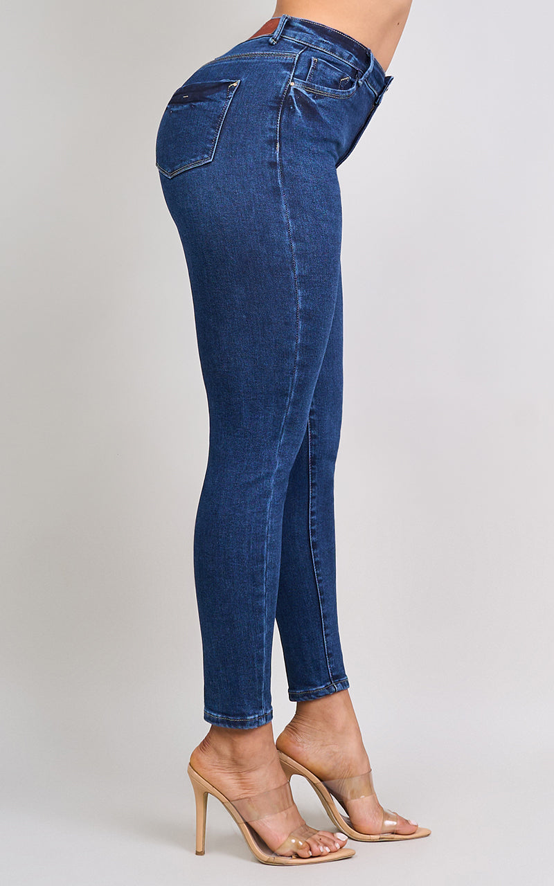 BASIC SKINNY ANKLE JEANS