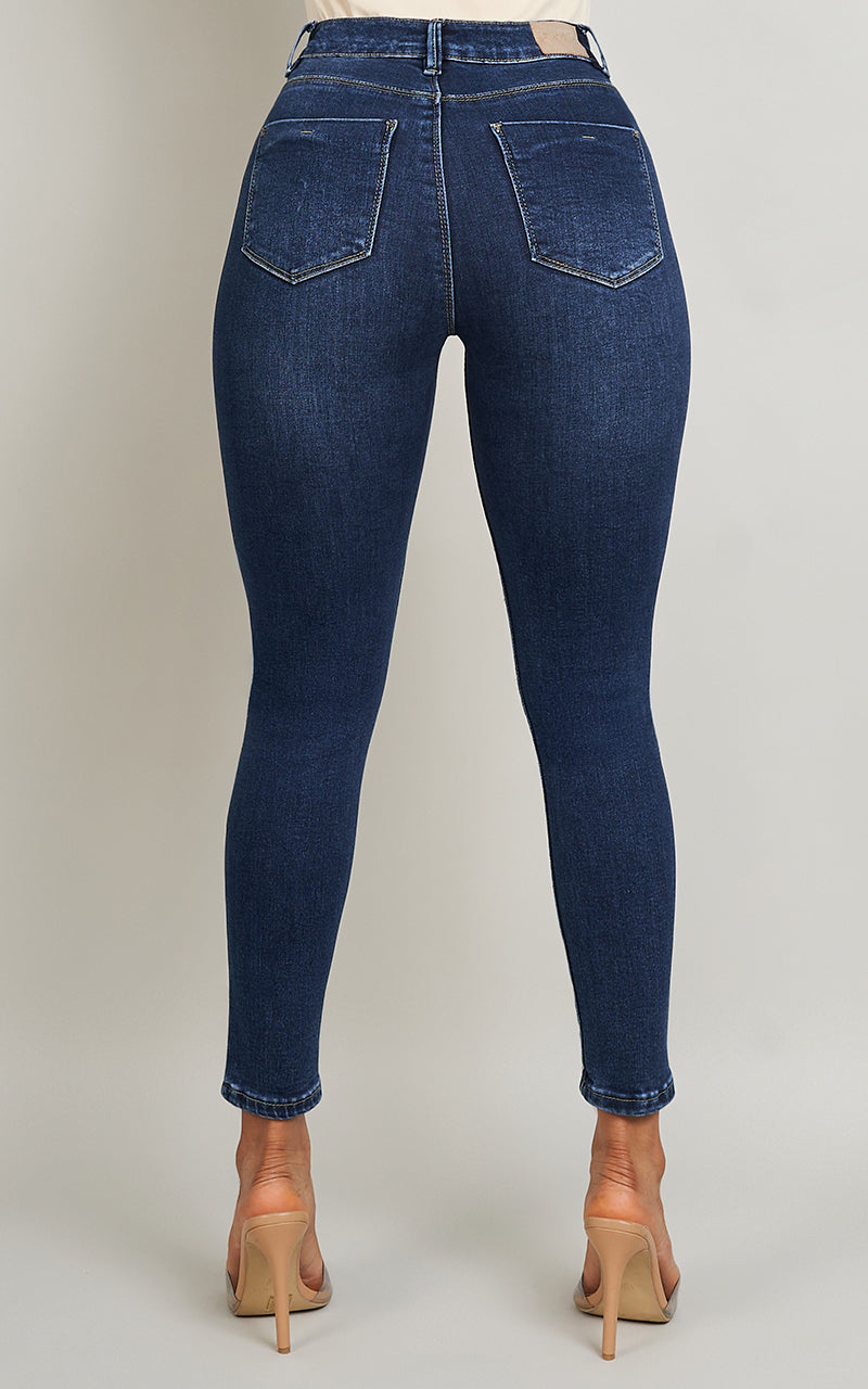 BASIC SKINNY ANKLE JEANS