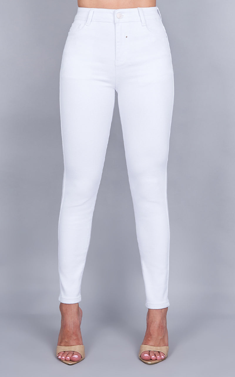 BASIC SKINNY ANKLE JEANS