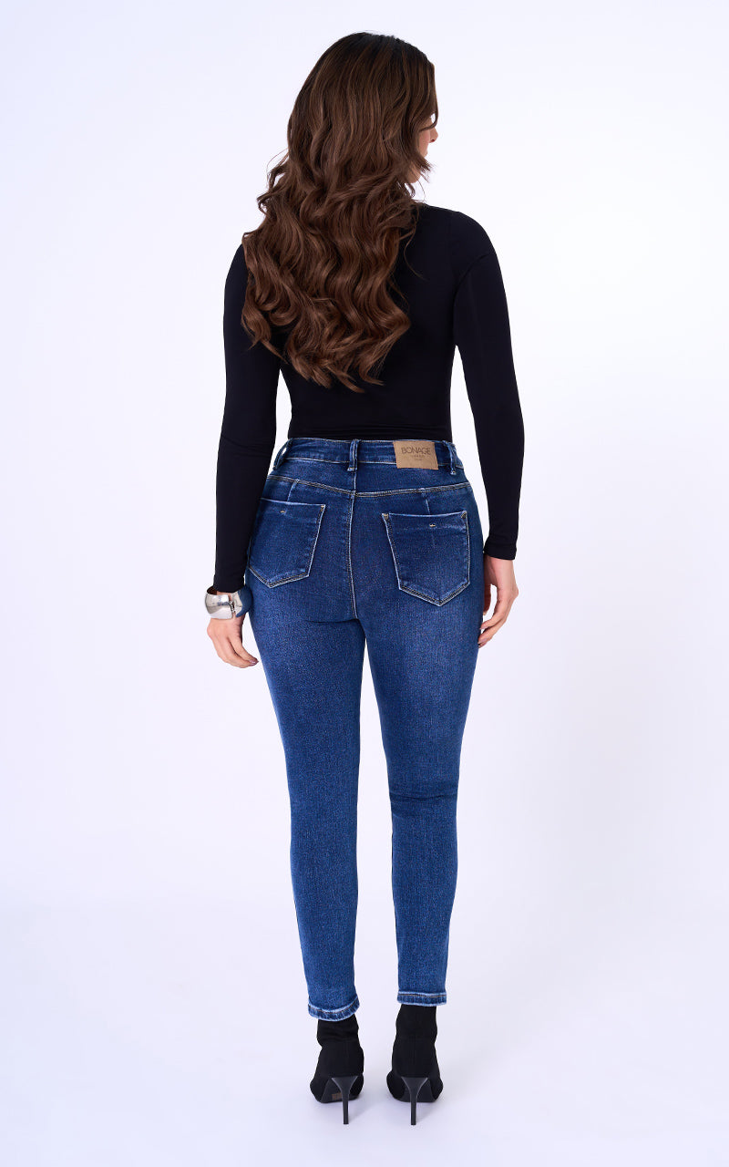 BASIC SKINNY ANKLE JEANS