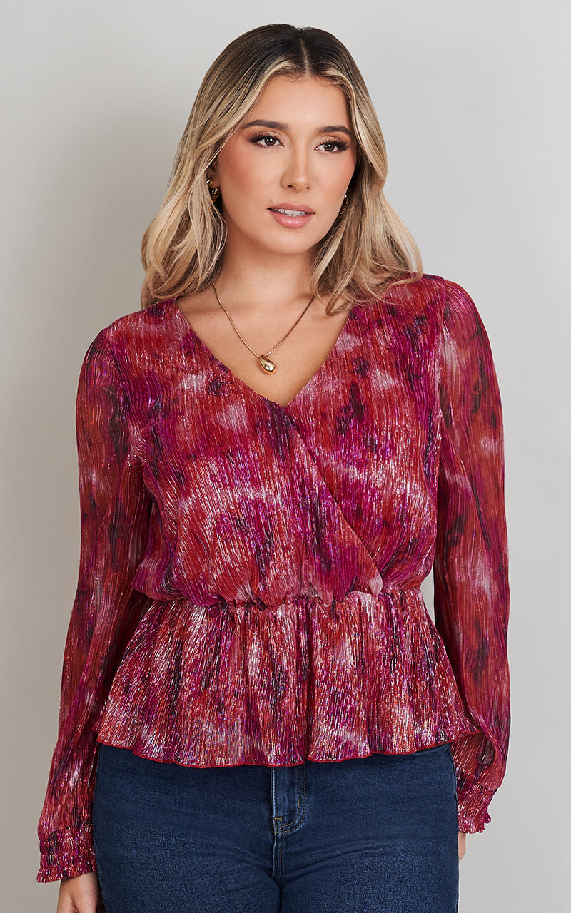 ELECTRIC SHINE BLOUSE