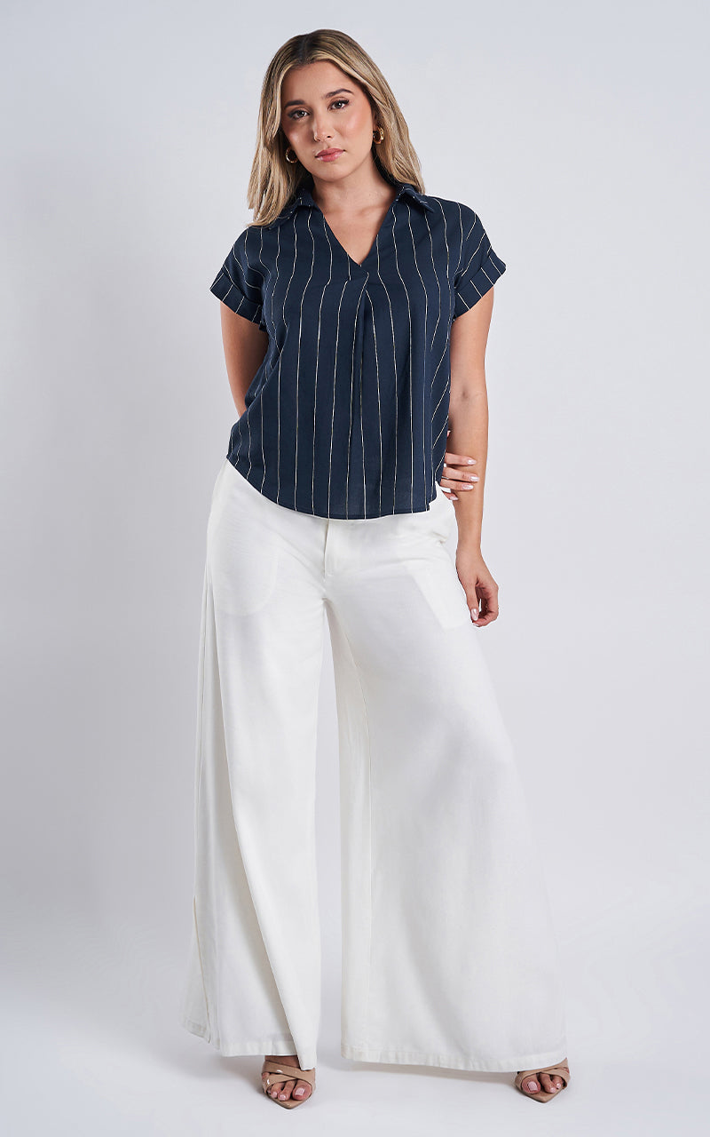 REGATTA BLUE BLOUSE