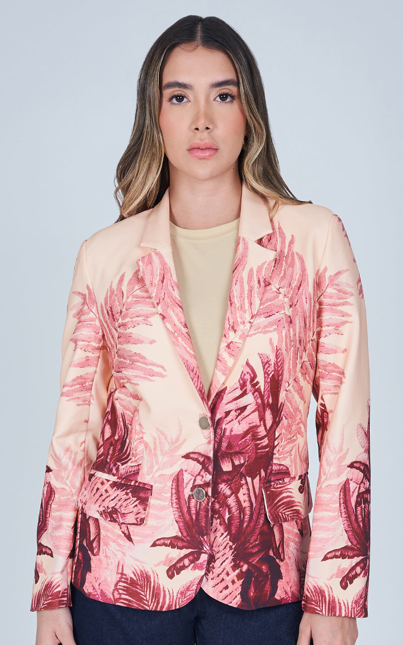 SCARLET PALMS BLAZER