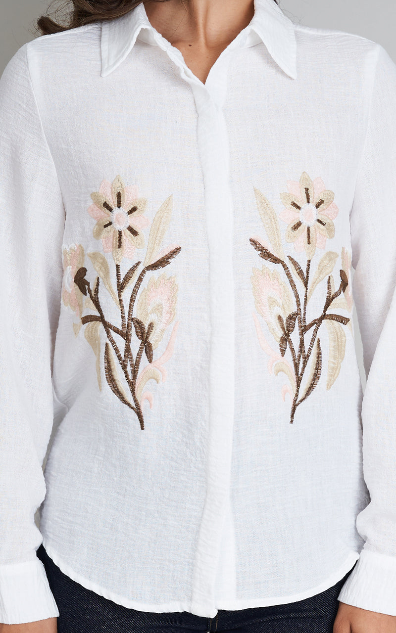 FLEUR DE BLANC SHIRT