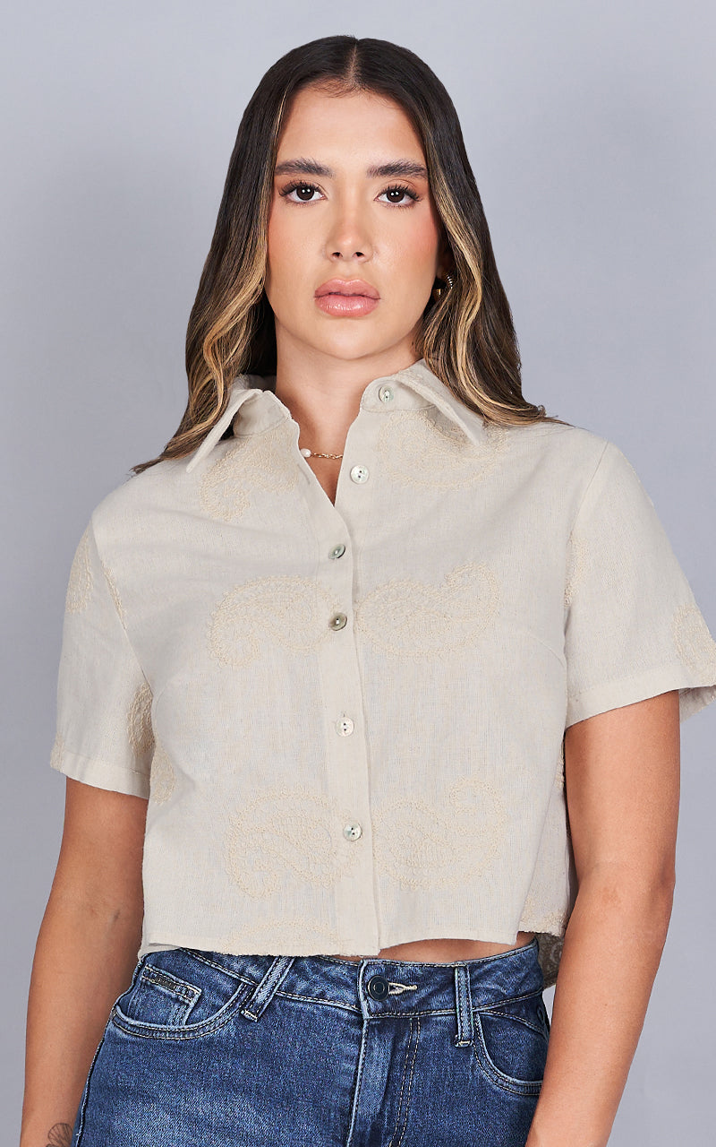 BOHO BLOSSOM SHIRT