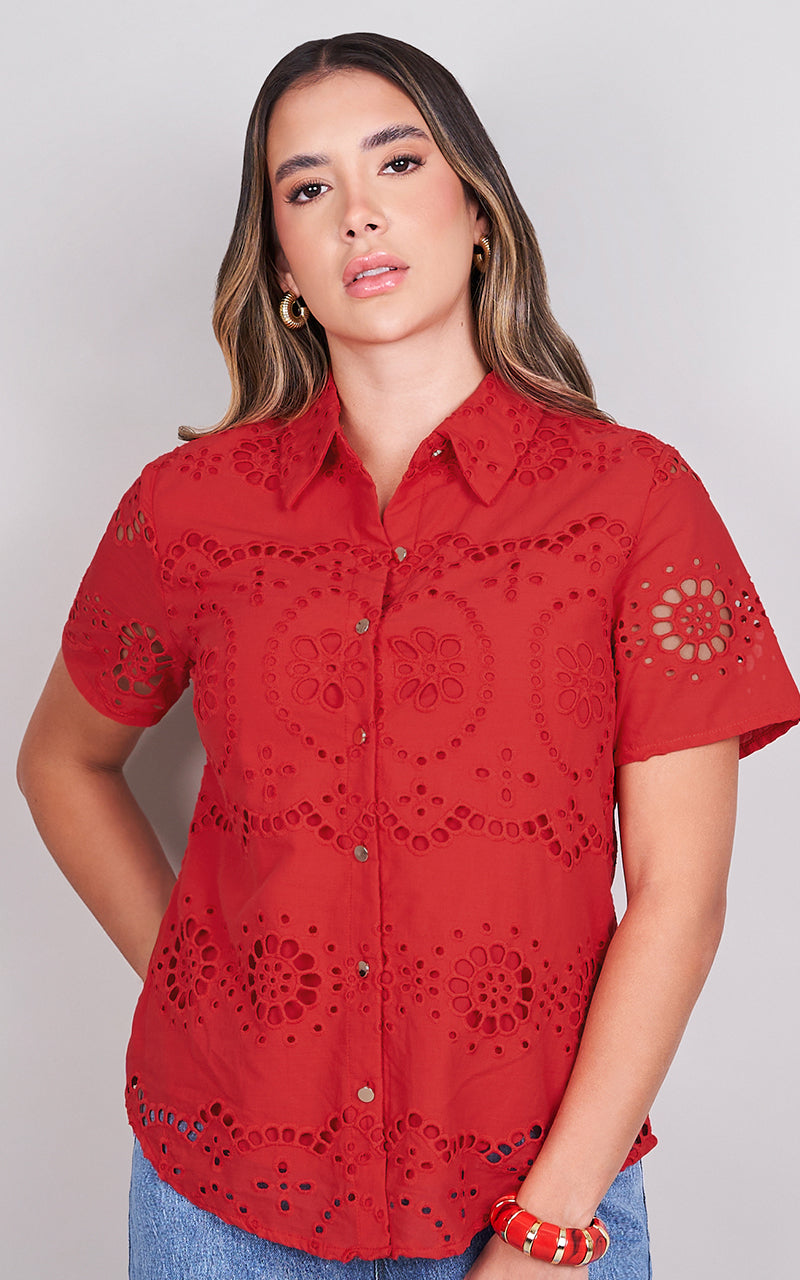 CRIMSON KISS SHIRT