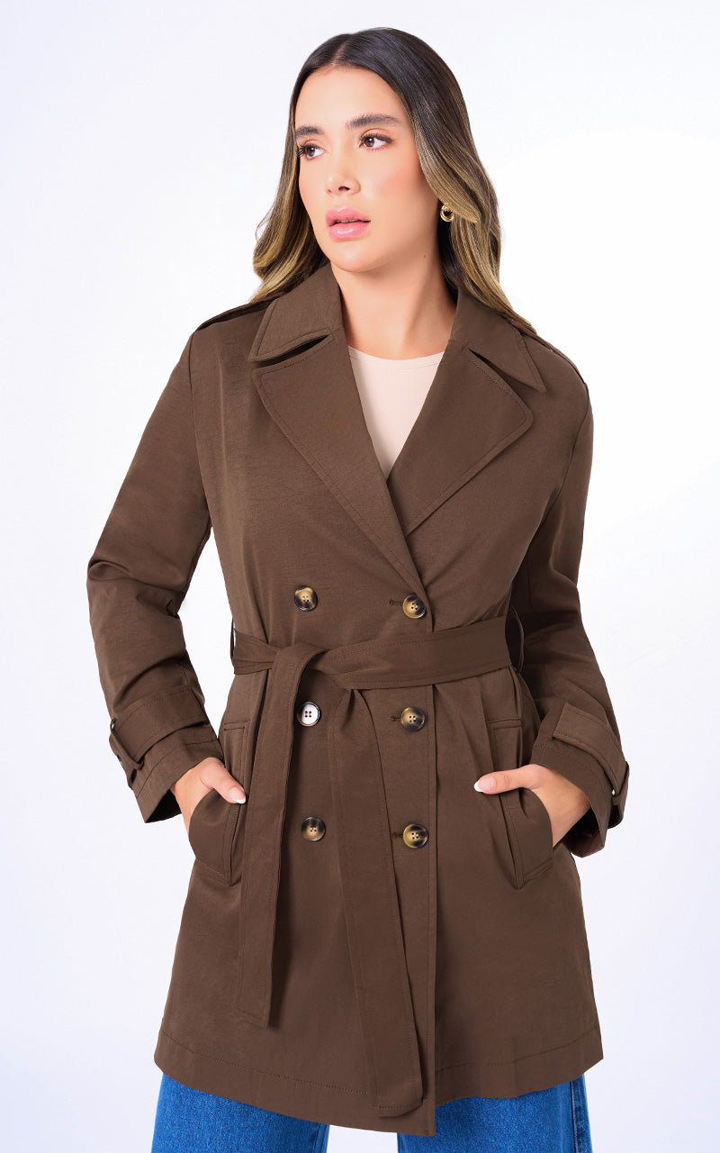 CHAQUETA TRENCH