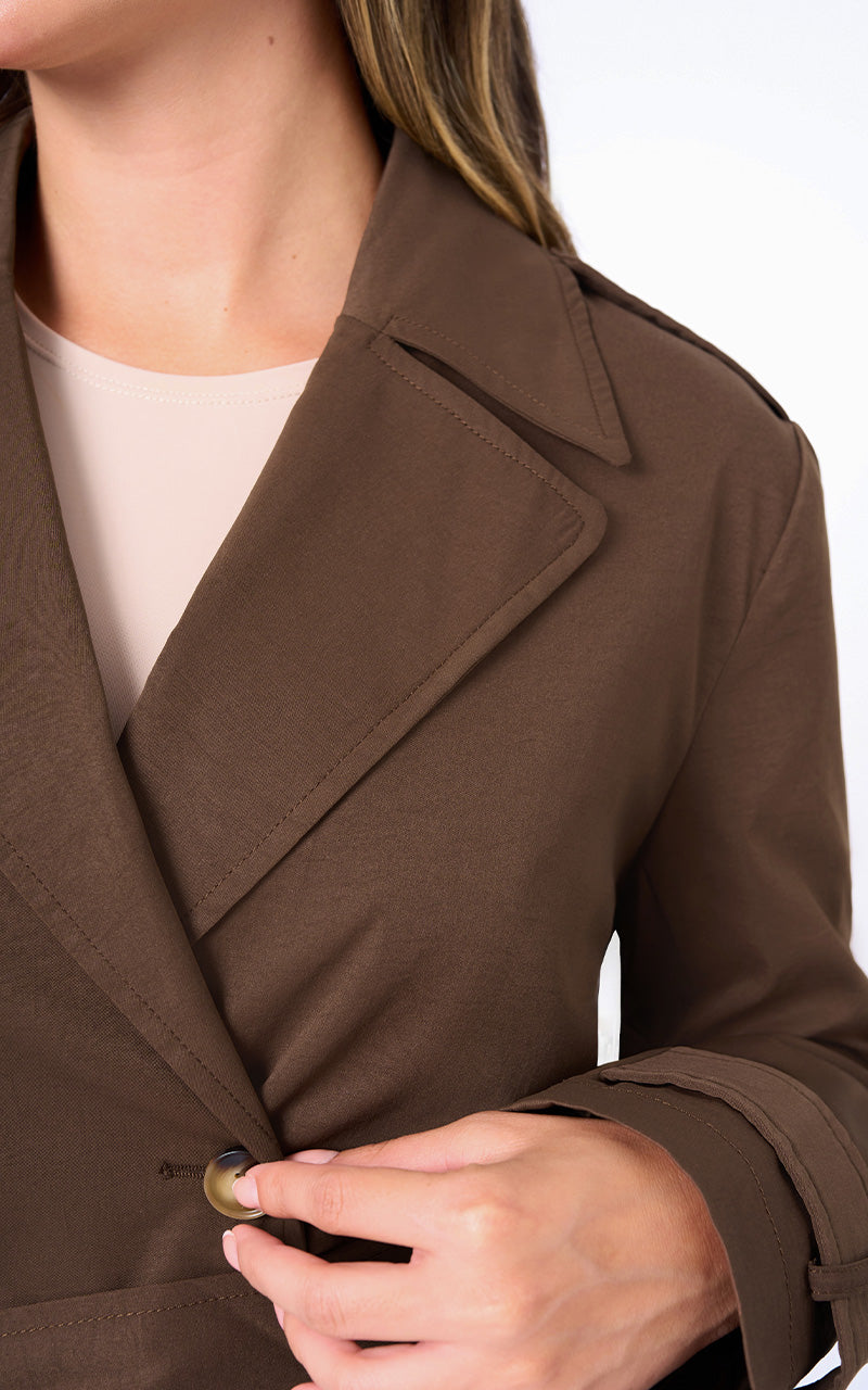 CHAQUETA TRENCH