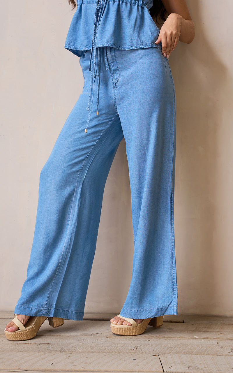 CONJUNTO CHALECO UNICOLOR SIN MANGAS
