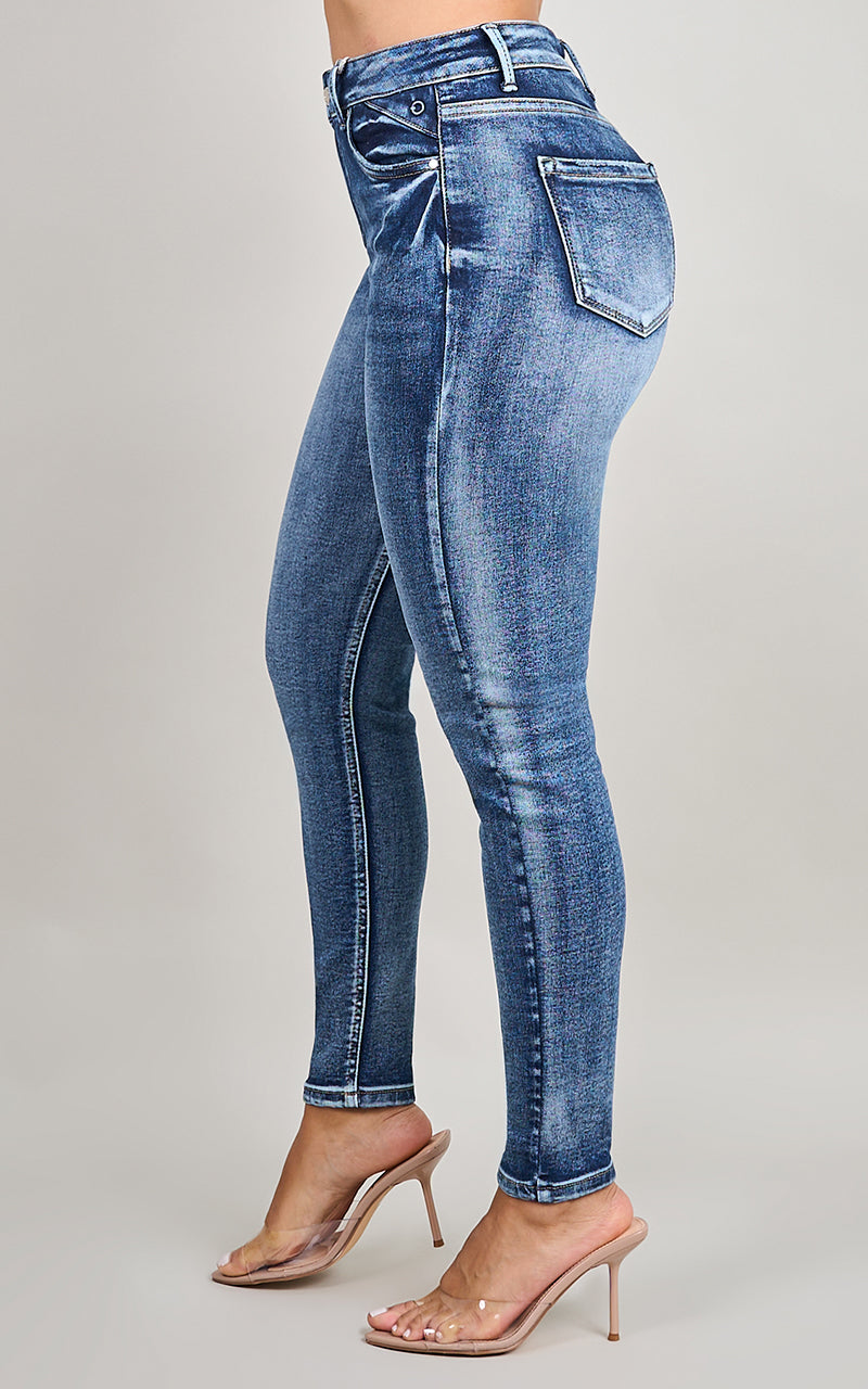 BASIC SKINNY ANKLE JEANS