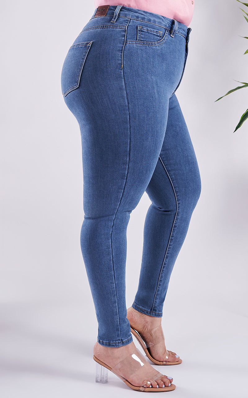High Waist Jegging Plus Size