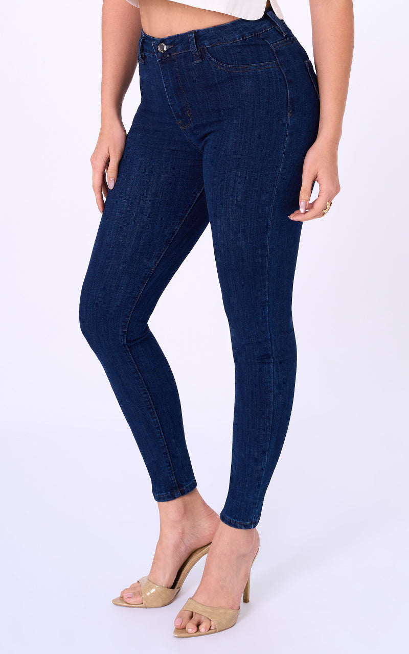 High-waisted Jegging