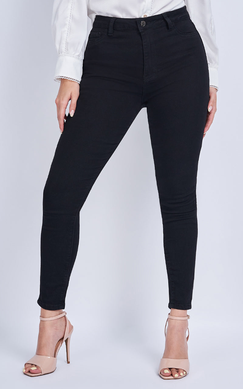 High-waisted Jegging