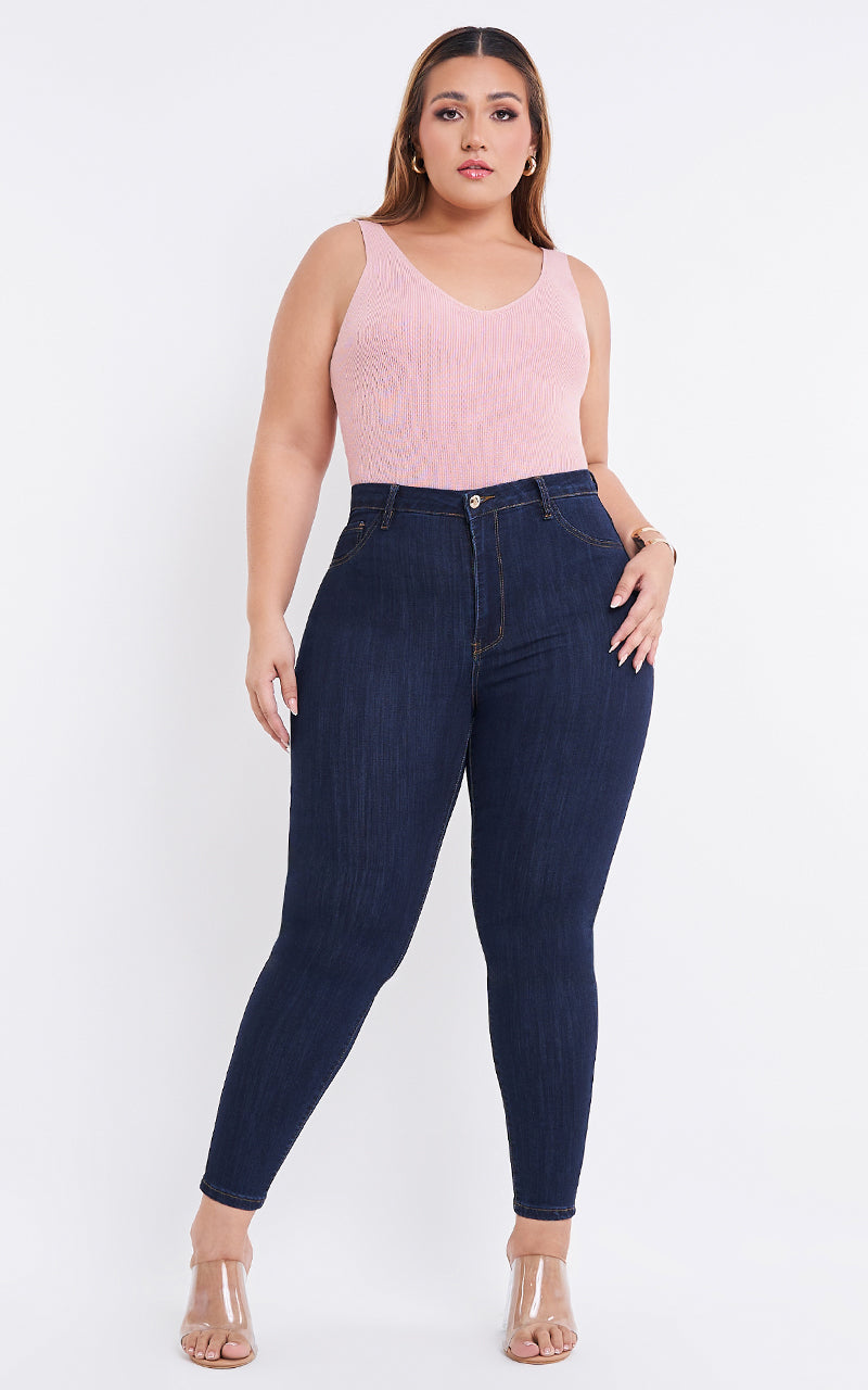 High Waist Jegging Plus Size