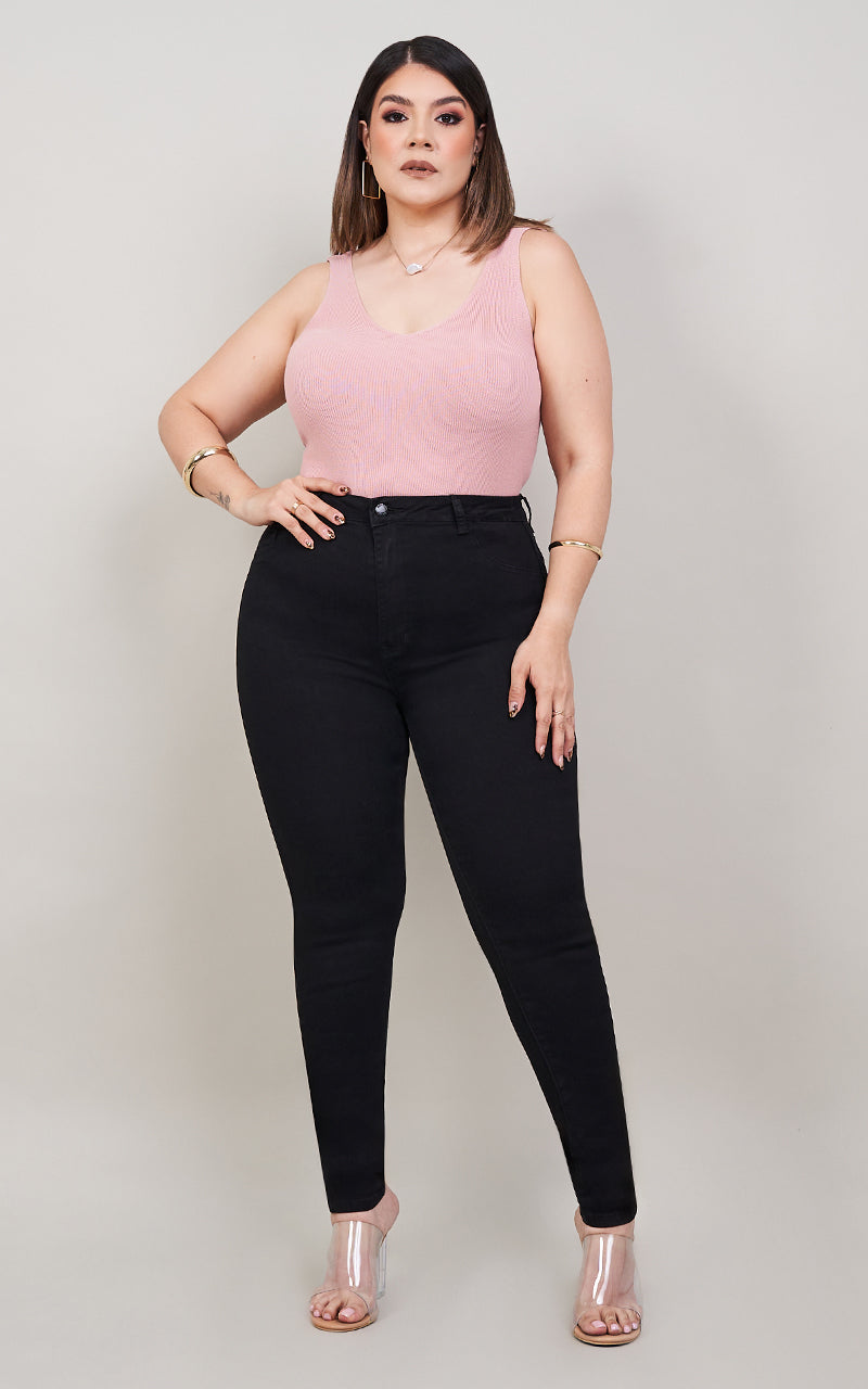 High Waist Jegging Plus Size