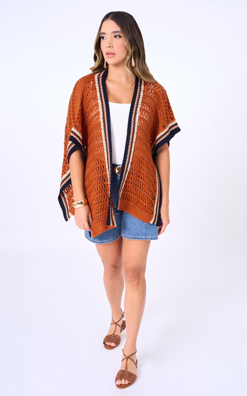 CARDIGAN MANGA CORTA
