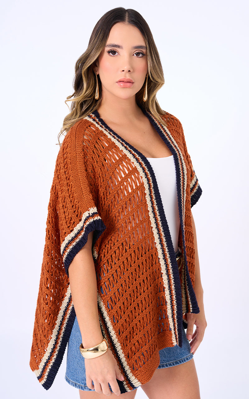 CARDIGAN MANGA CORTA