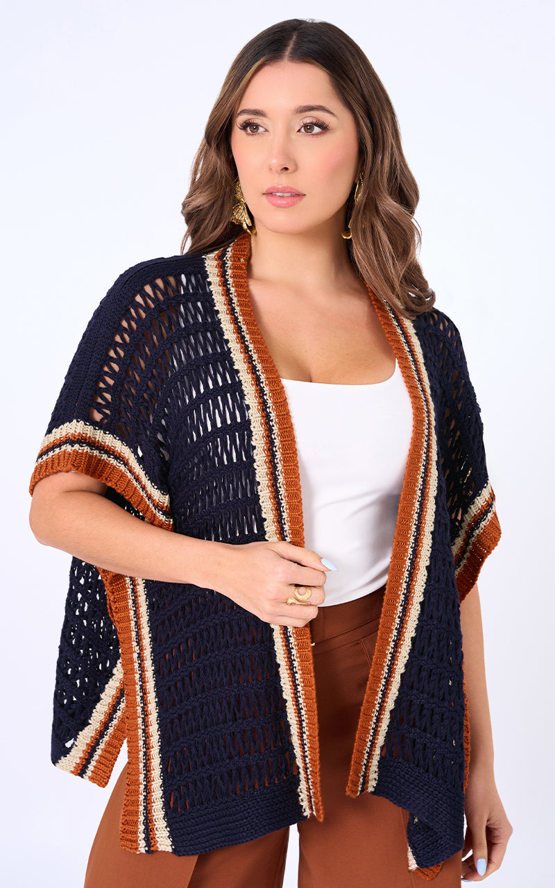 CARDIGAN MANGA CORTA