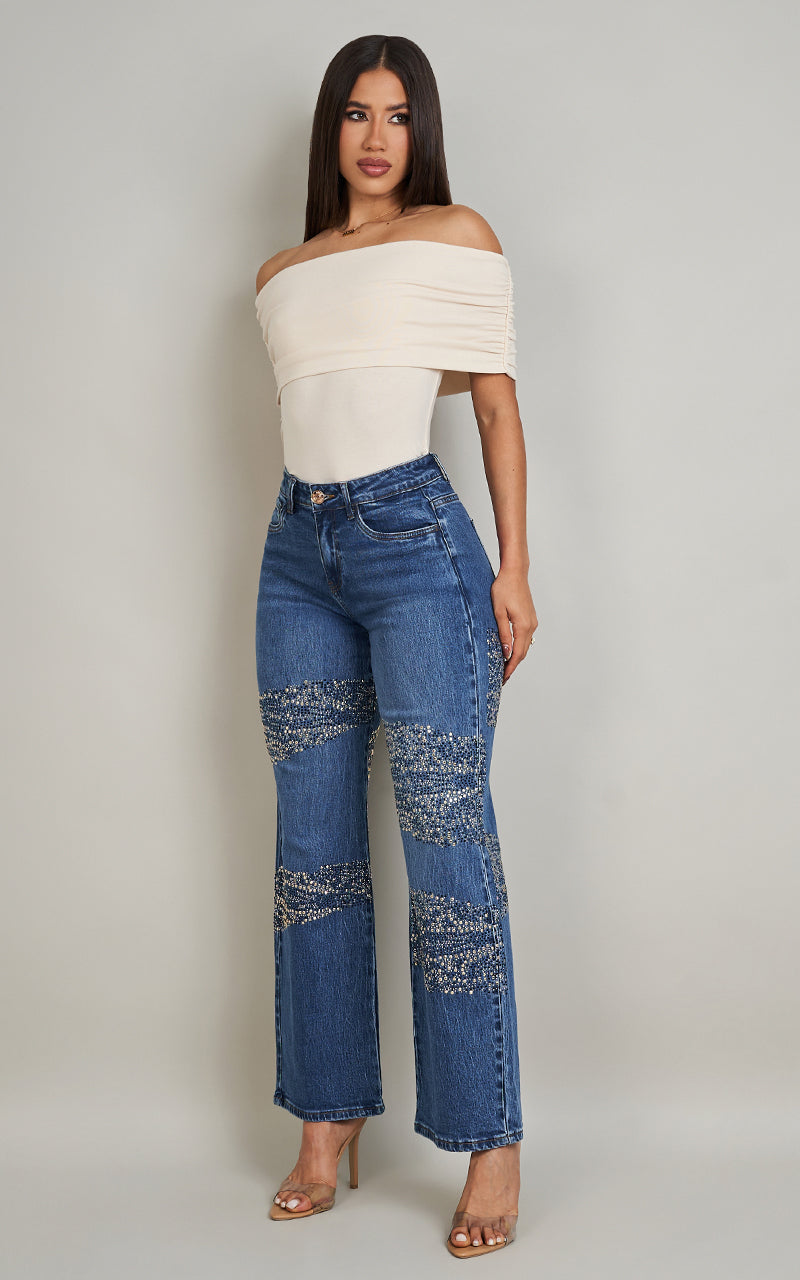 SHINE YOUR WAY STRAIGH TJEANS