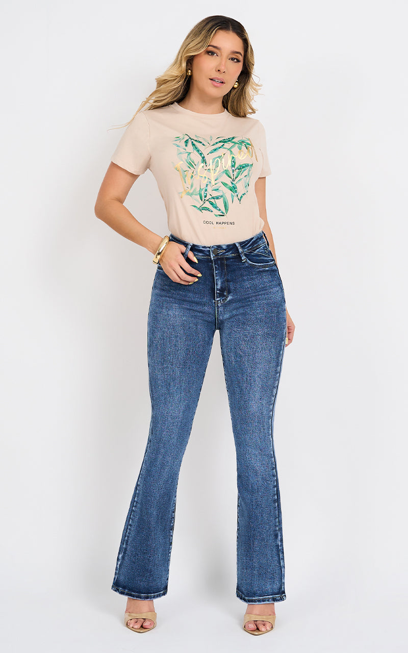 GLENDA FLARE JEANS