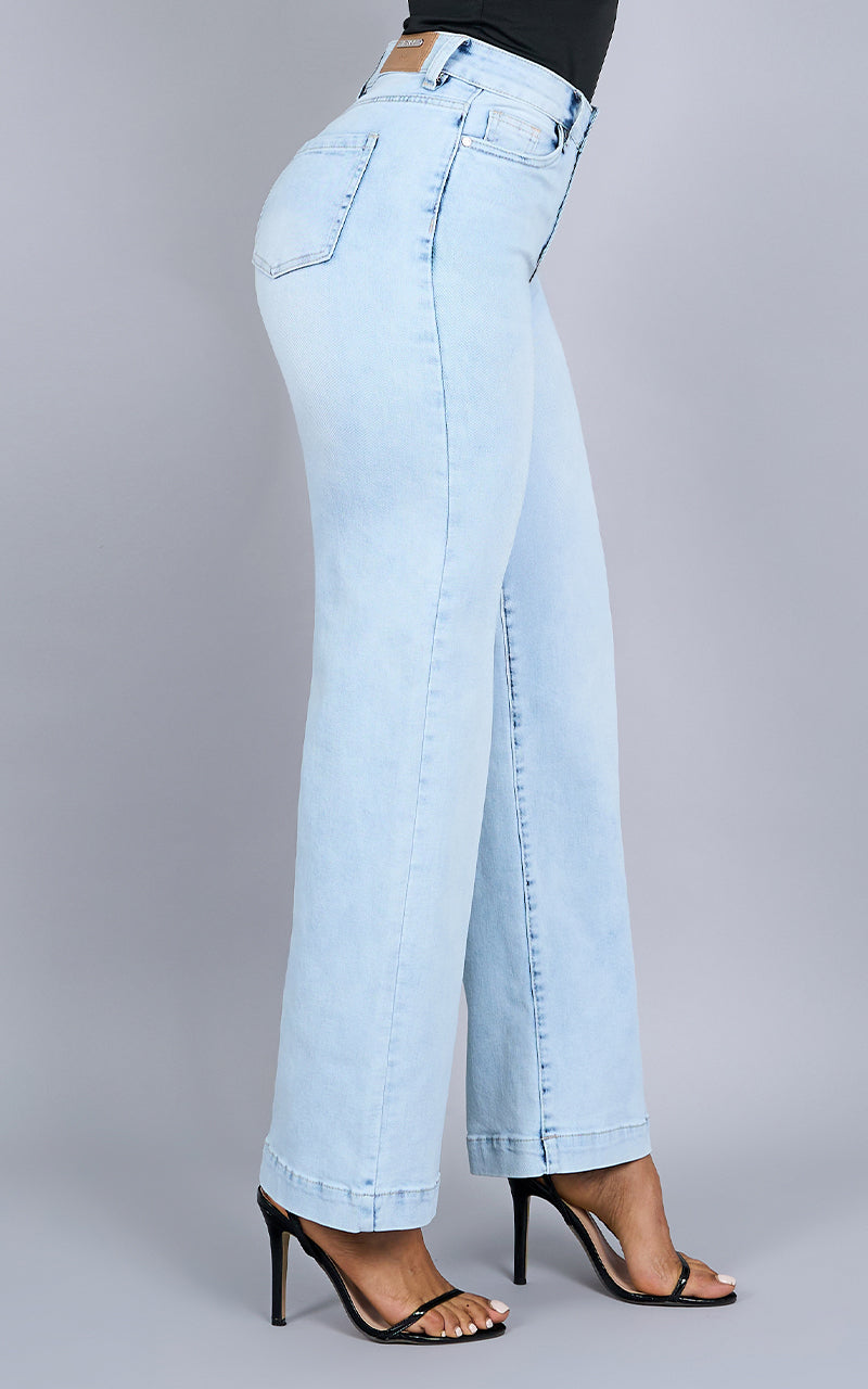 DENNY WIDE LEG JEANS