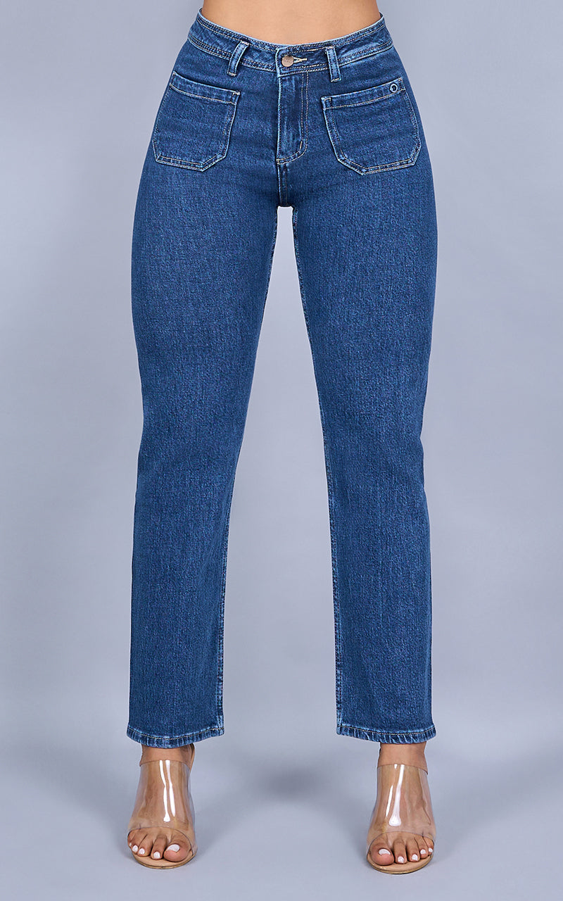 VIOLET STRAIGHT JEANS
