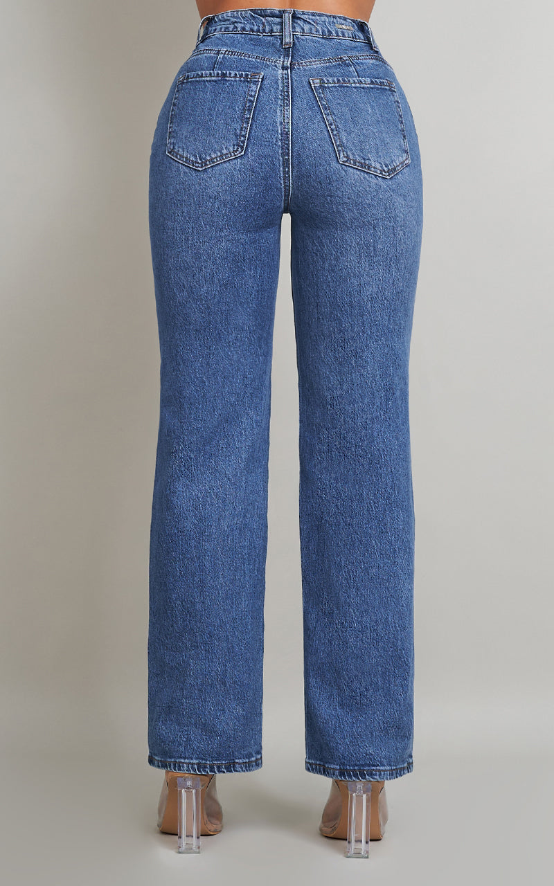 DIANETH WIDE LEG JEANS