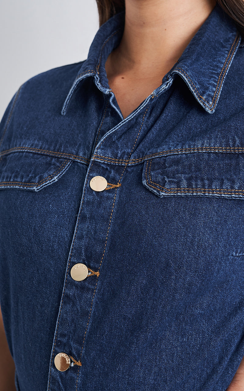ELOWEN DENIM OVERALL