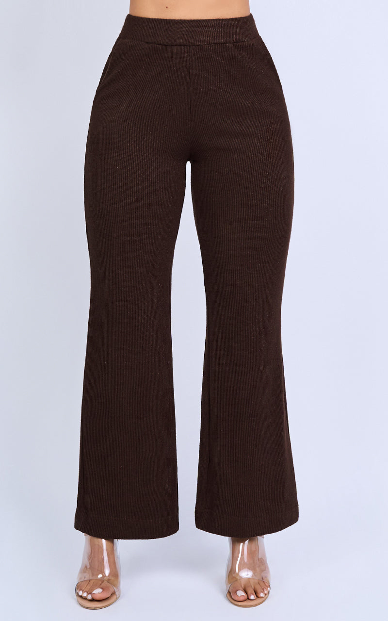 COLLECTS MOMENTS SWEATER & PANTS CAFE