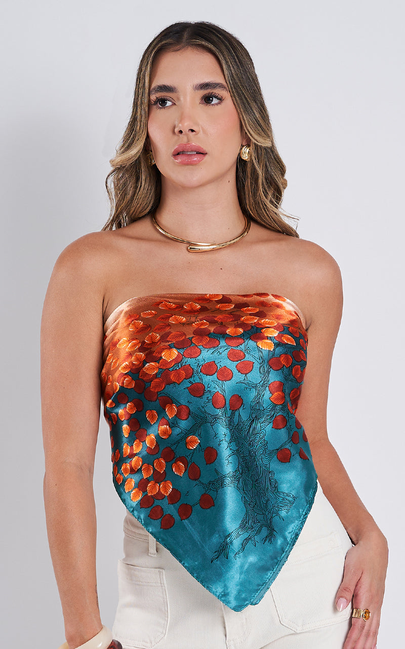 AMBER WHISPERS SCARF 90X90