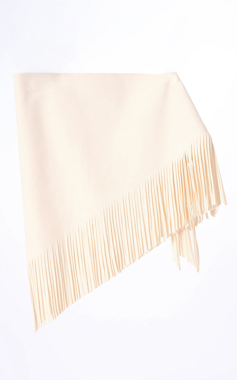 PAREO SUEDE CON FLECOS