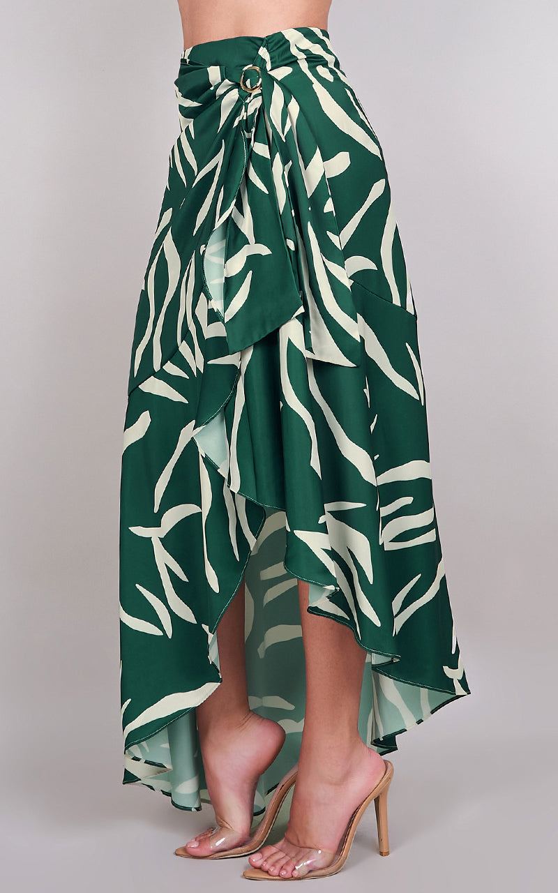EMERALD BREEZE TOP & SKIRT