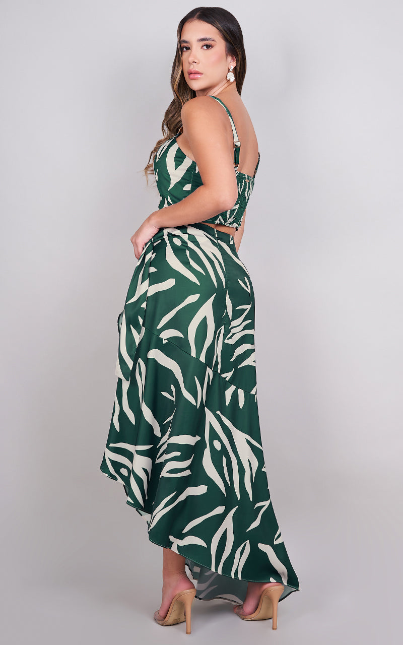 EMERALD BREEZE TOP & SKIRT