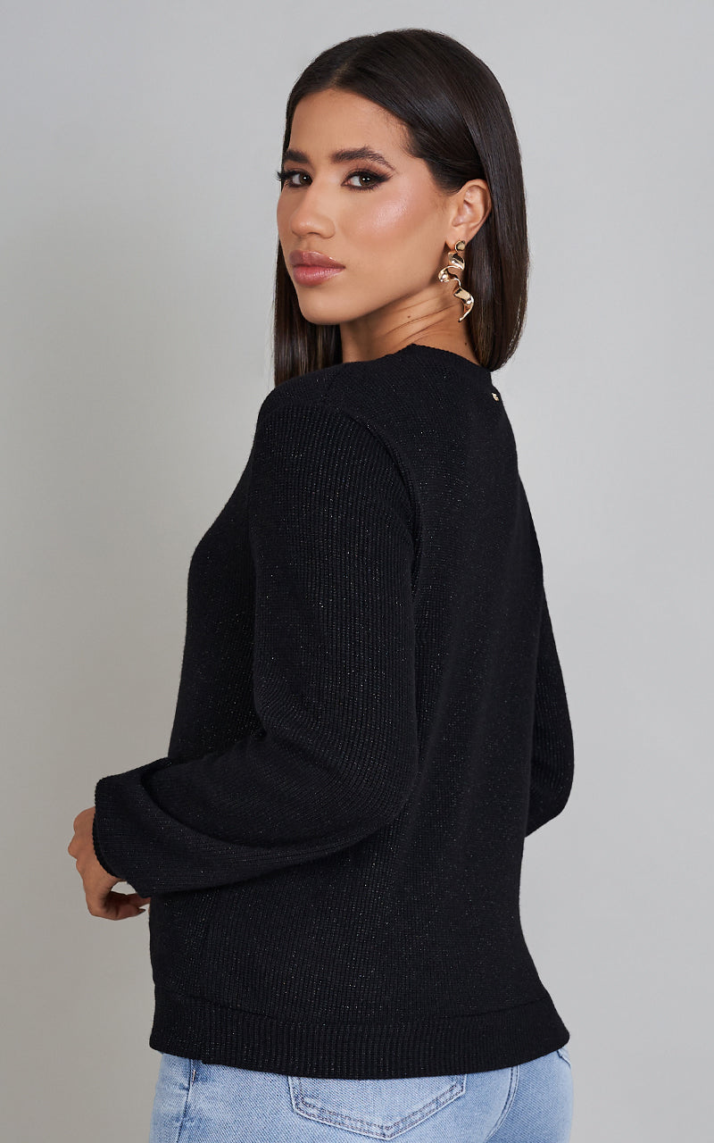 COLLECTS MOMENTS SWEATER & PANTS NEGRO