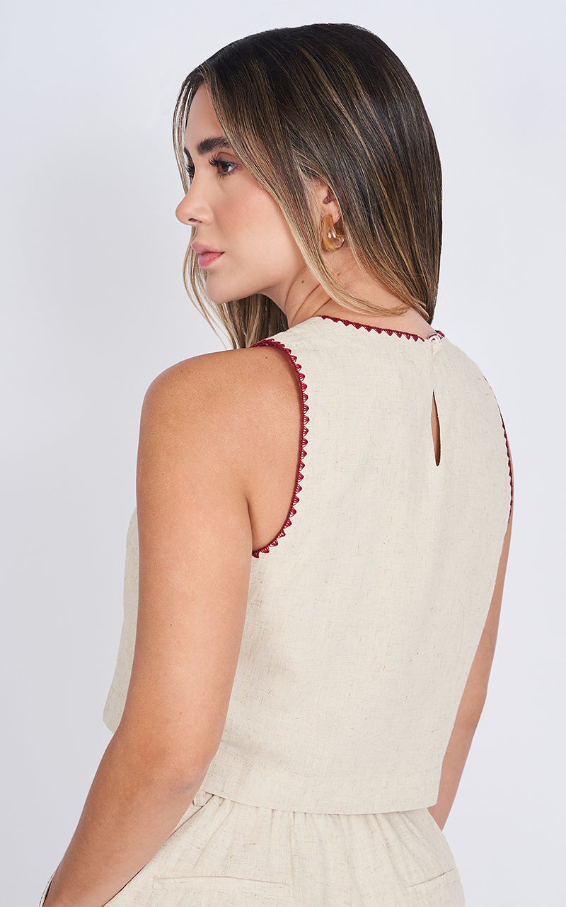 BERRY WHISPER TOP & SHORT