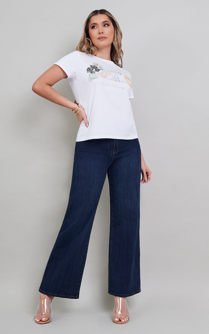 PLANTS CATS COFFEE T-SHIRT