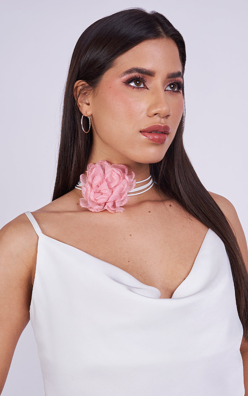 BOHEMIAN FLOWER CHOKER