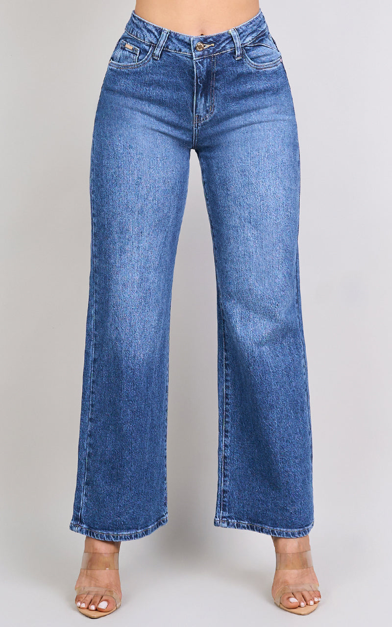 MAHELYS WIDE LEG JEANS