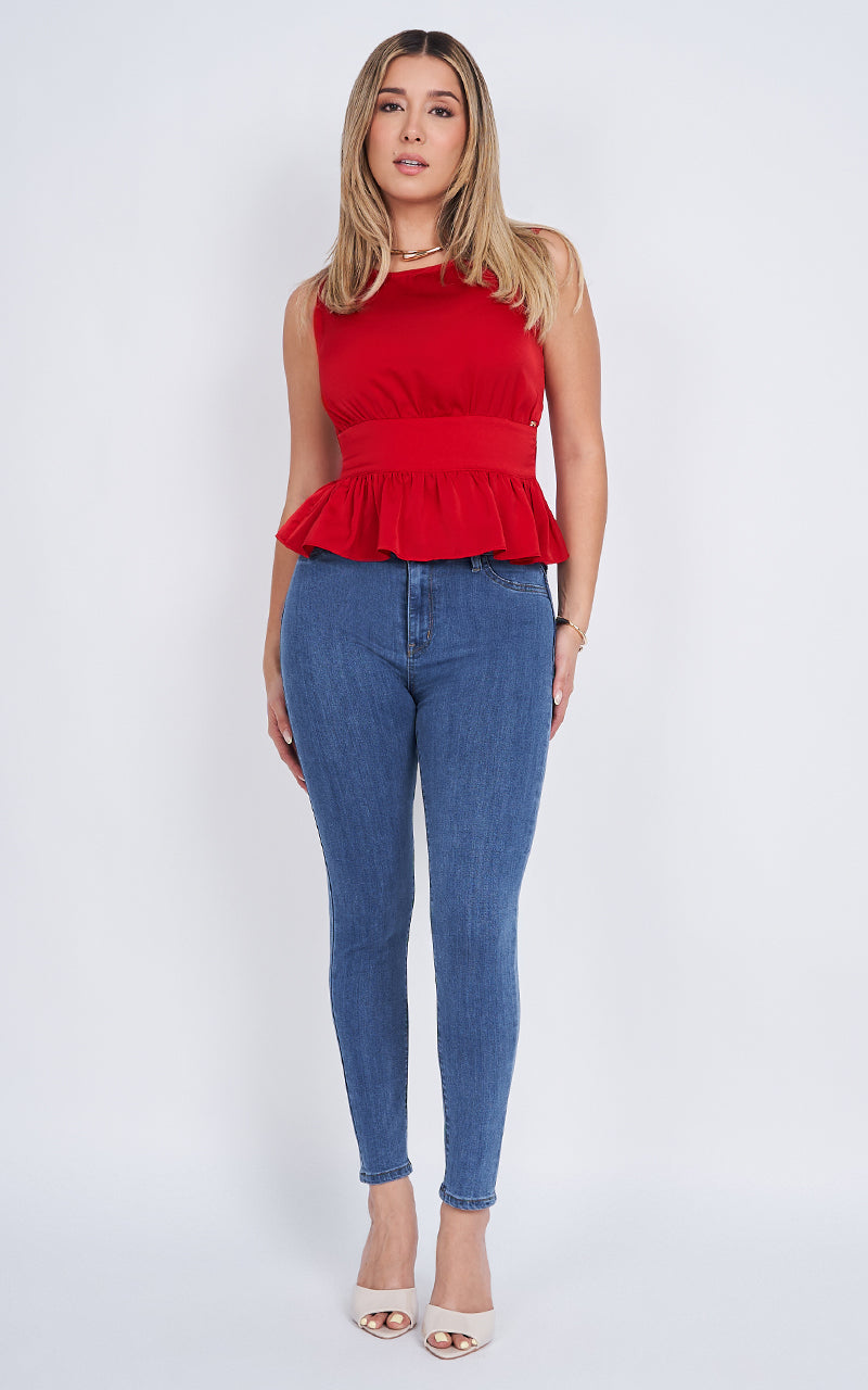 High Waist Jegging