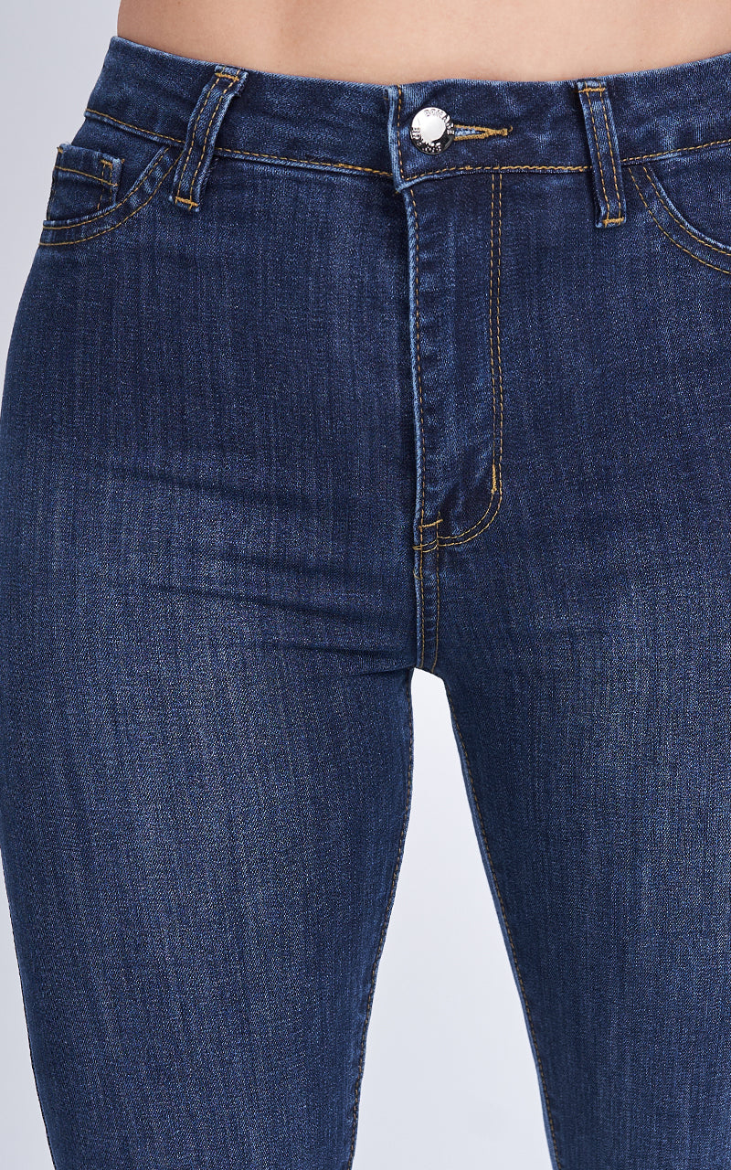 High-waisted Jegging