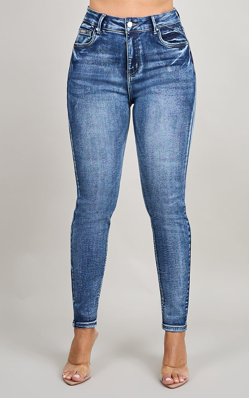 BASIC SKINNY ANKLE JEANS