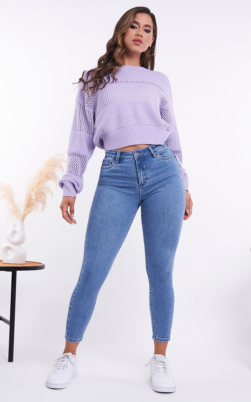 BASIC SKINNY ANKLE JEANS