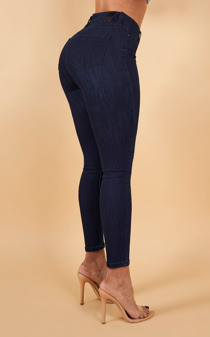 BASIC SKINNY ANKLE JEANS