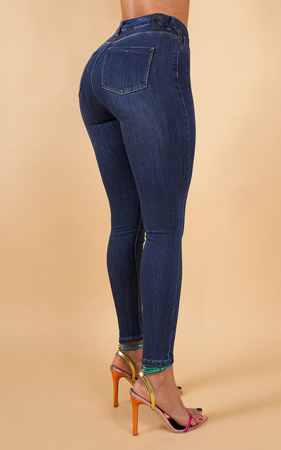 BASIC SKINNY ANKLE JEANS